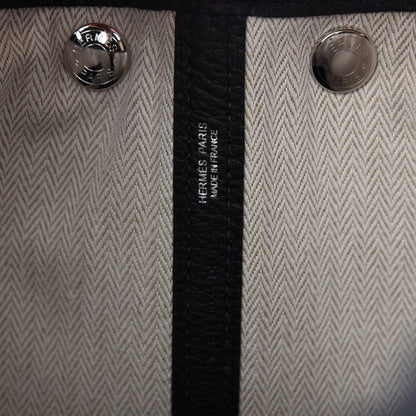 Hermes Vache Country Garden Party 30 TPM Black 8 of 10