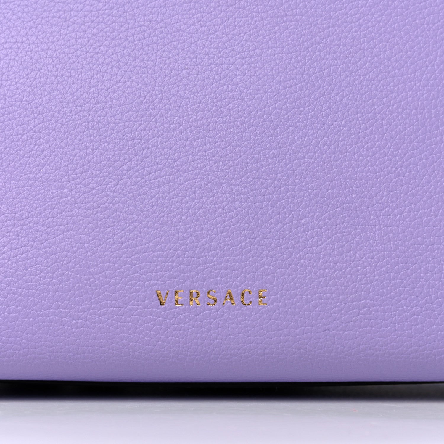 Versace Calfskin Medium La Medusa Top Handle Handbag Lilac 8 of 12
