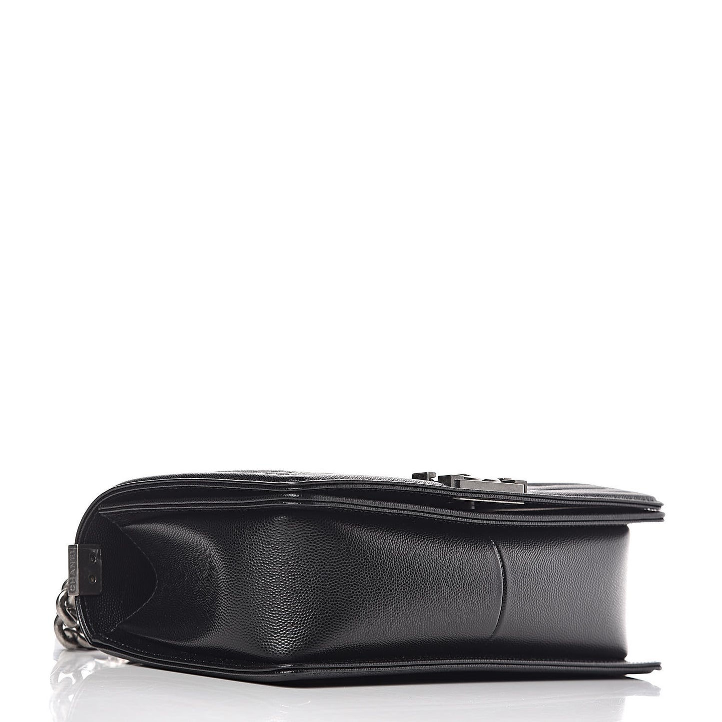 Caviar Quilted Medium Boy Flap Black