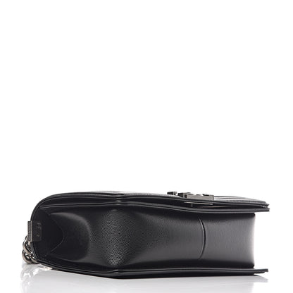 Chanel Caviar Quilted Medium Boy Flap Black 4 of 10