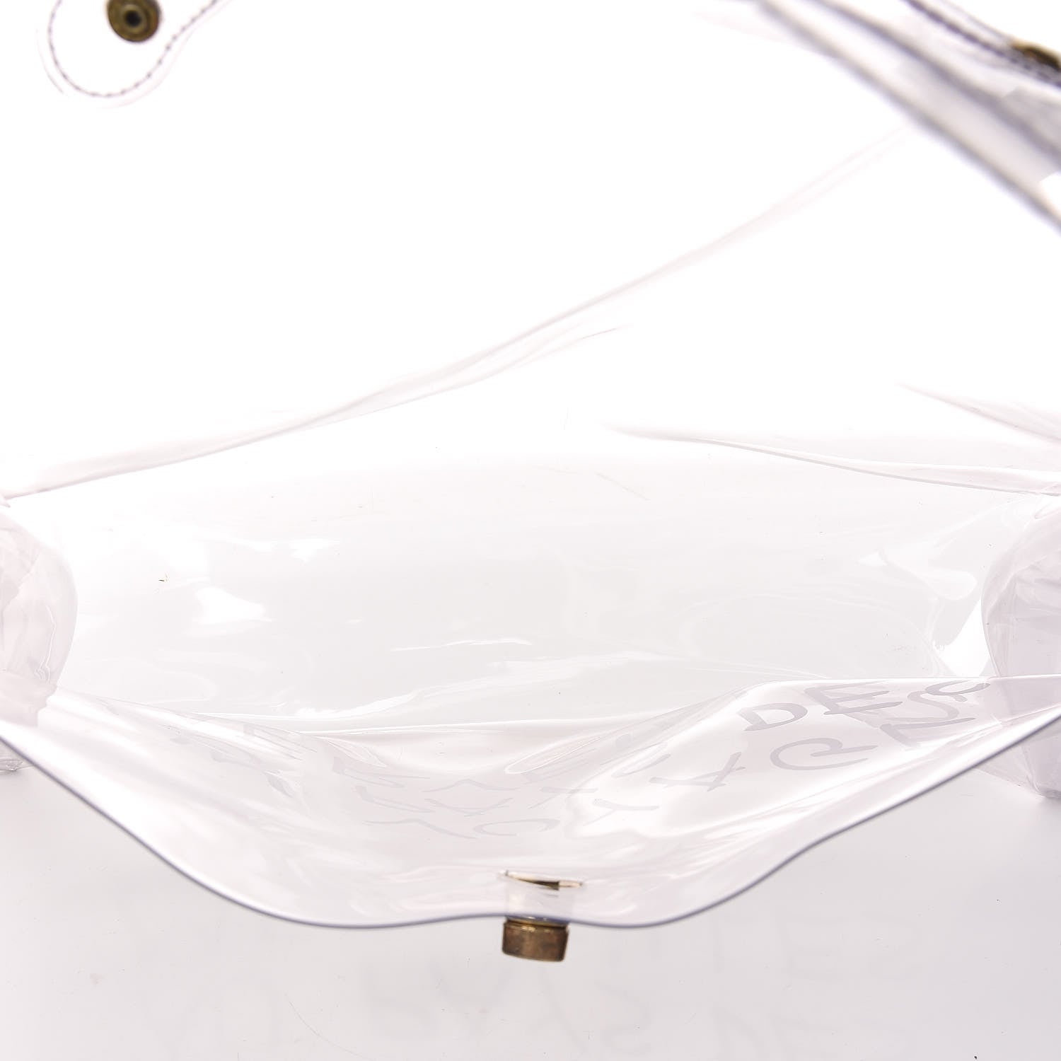 Hermes Vinyl Souvenir De L'Exposition Kelly Transparent 5 of 7