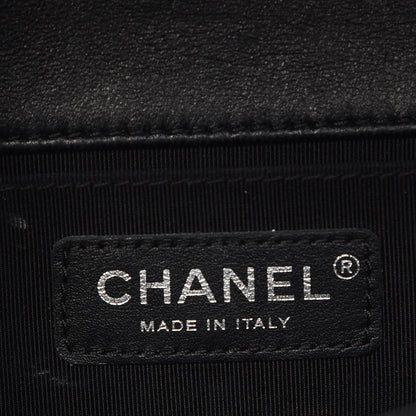 Chanel Lambskin Quilted Medium Boy Flap Black 5 of 13