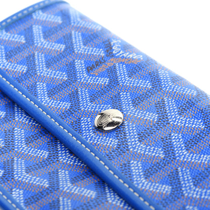 Goyard Goyardine Pouch Sky Blue 9 of 9