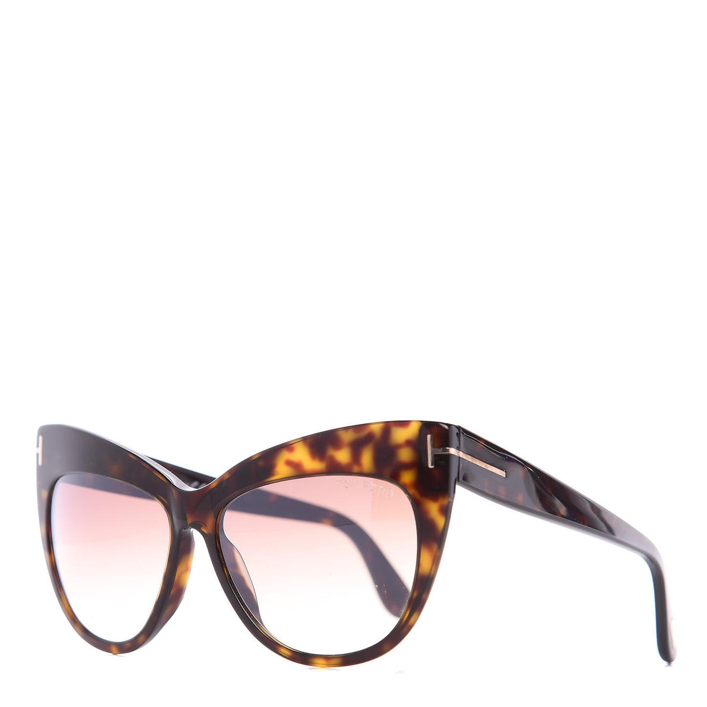 Nika Cat Eye Sunglasses TF523 Havana