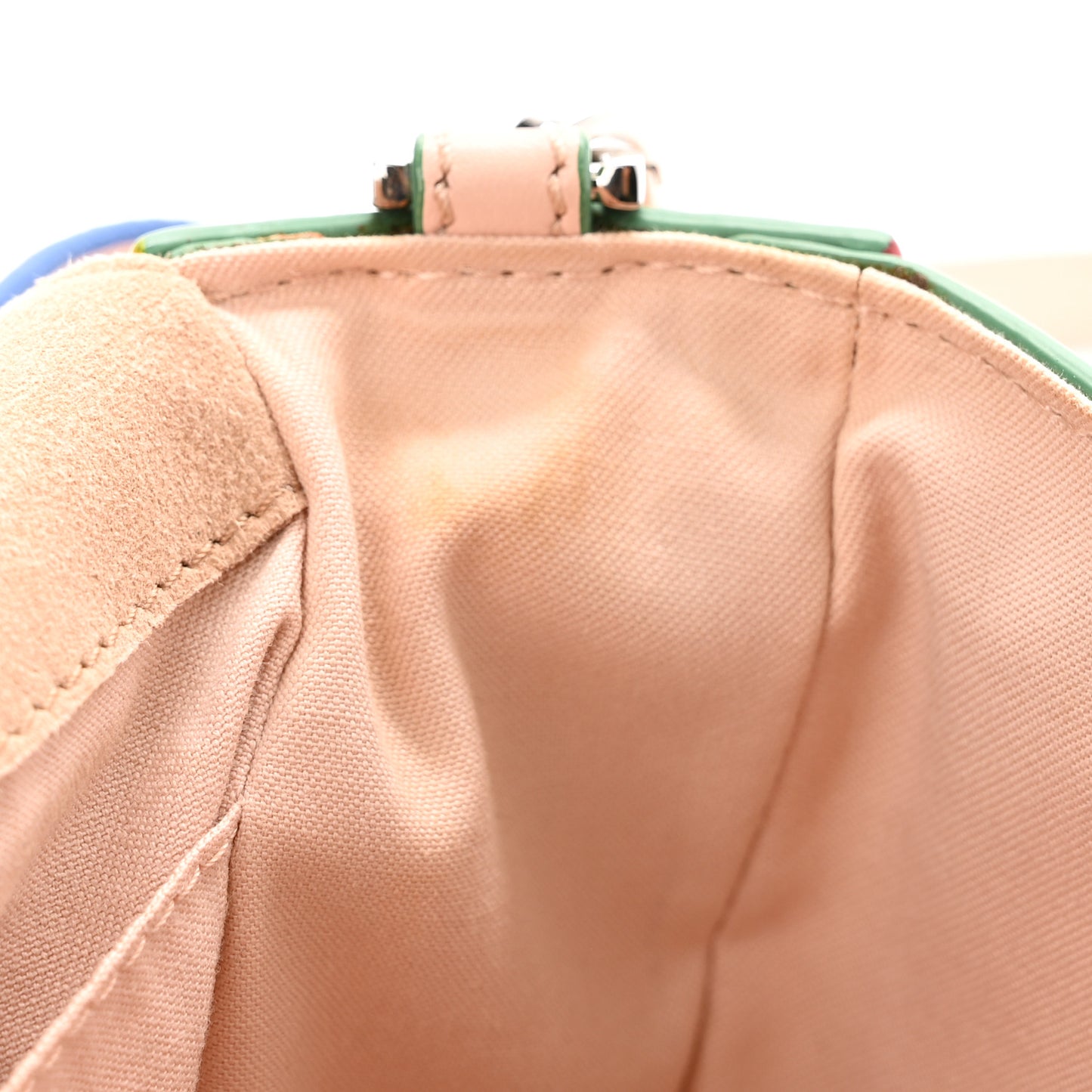 Vitello Dolce 3Baguette Shoulder Bag Camelia