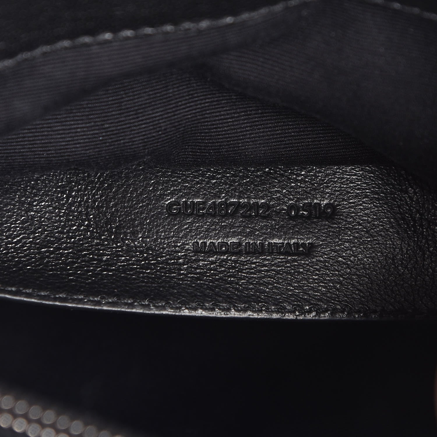 Saint Laurent Sheepskin Matelasse Chevron Monogram Large College Satchel Black 8 of 11