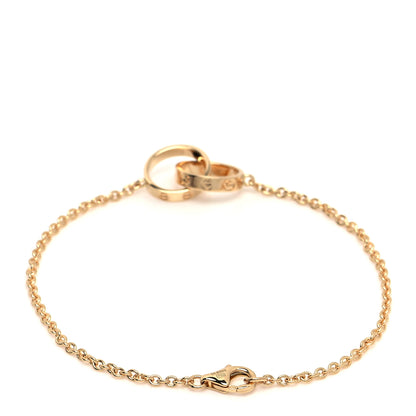 Cartier 18K Yellow Gold Interlocking LOVE Bracelet 3 of 6