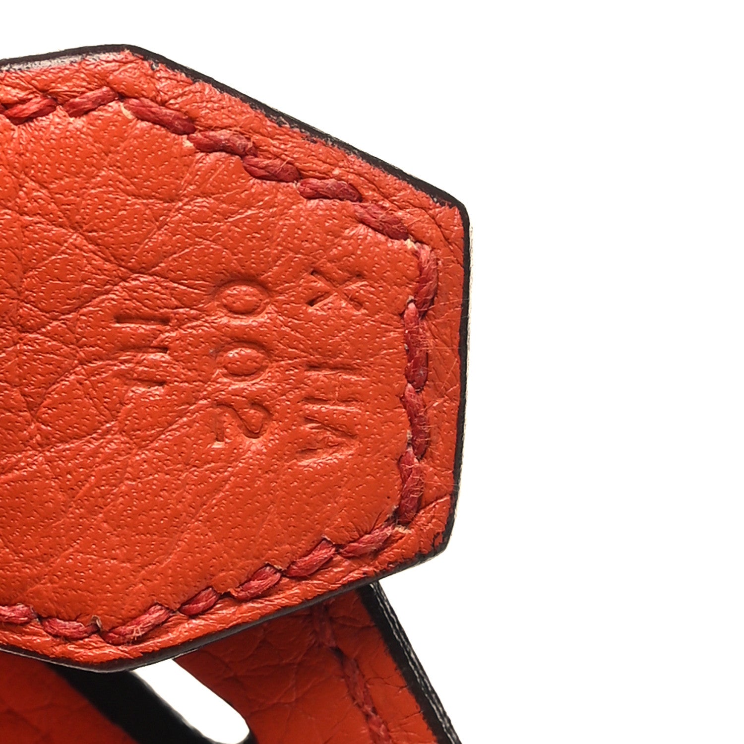 Hermes Taurillon Clemence Bolide 31 Orange Poppy 7 of 10