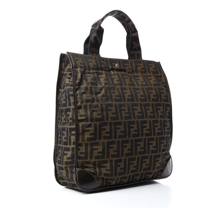 Fendi Zucca Shopping Tote Tobacco 3 of 10