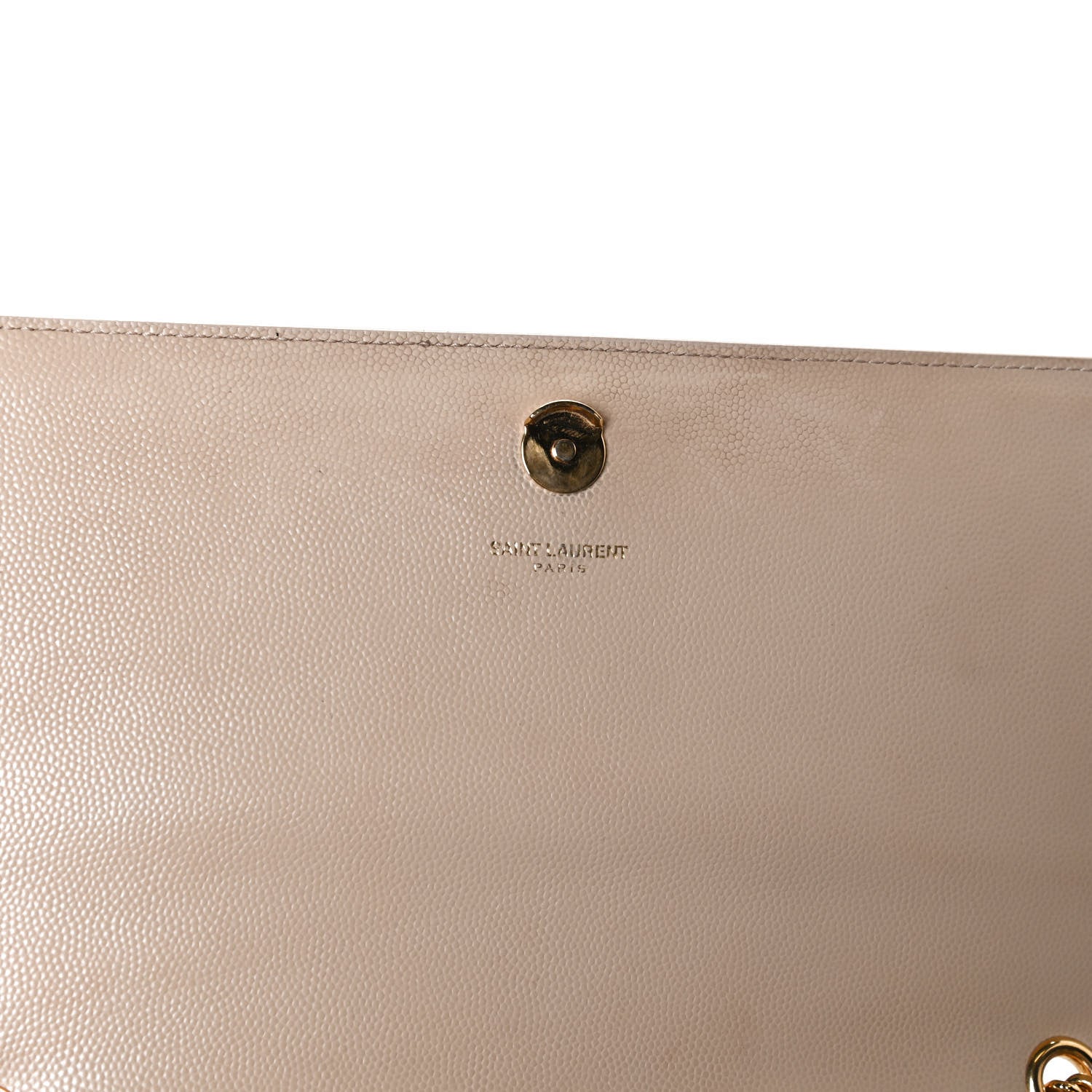 Saint Laurent Grain De Poudre Medium Monogram Kate Satchel Nude Powder 7 of 10