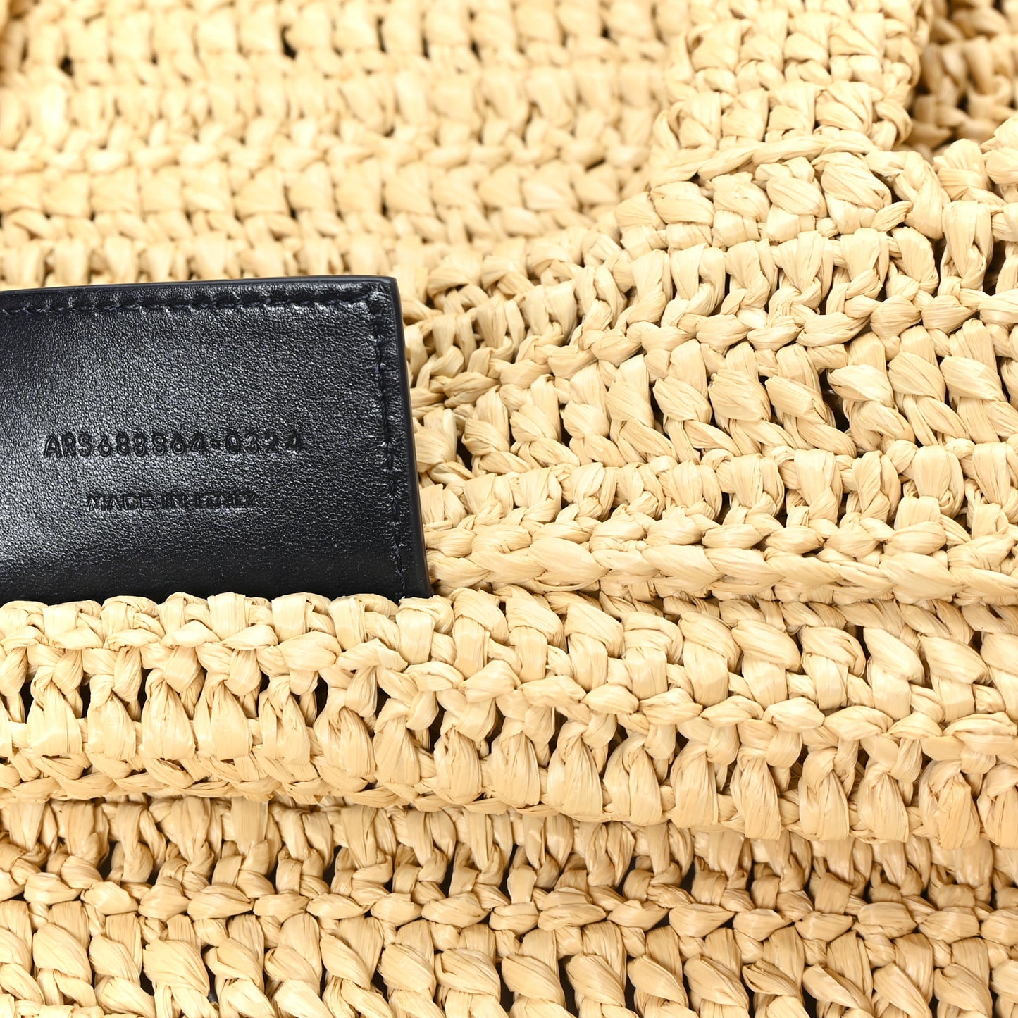 Raffia Rive Gauche Tote Natural