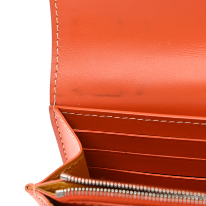 Goyard Goyardine Varenne Long Wallet Orange 9 of 13