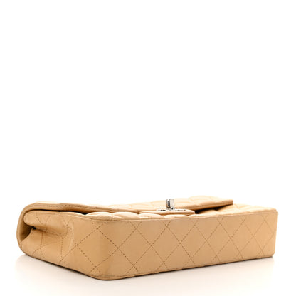 Chanel Lambskin Quilted East West Flap Beige 4 of 11