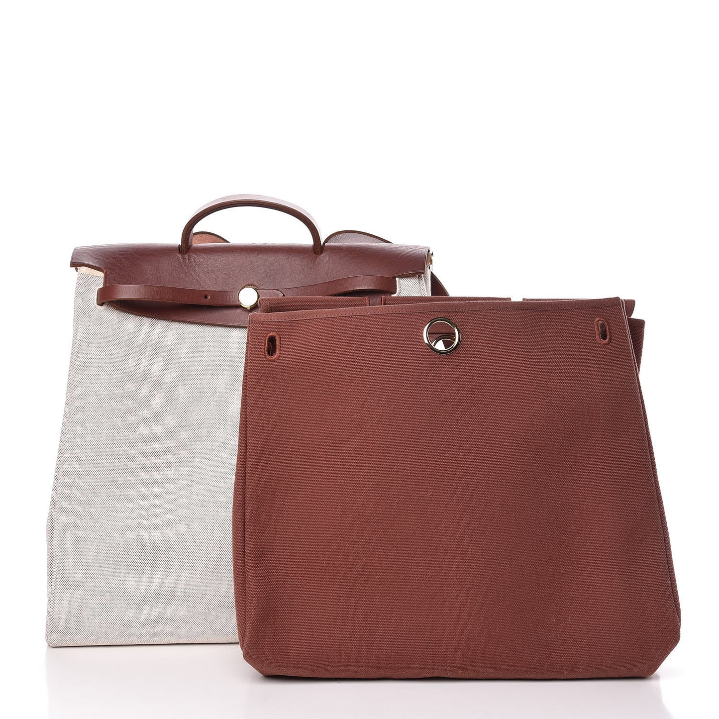 Toile Calfskin Herbag 39 GM Natural
