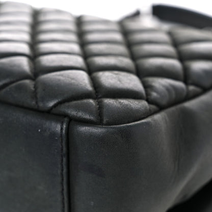 Chanel Iridescent Calfskin Quilted Small New Bubble Flap Anthracite 10 of 21