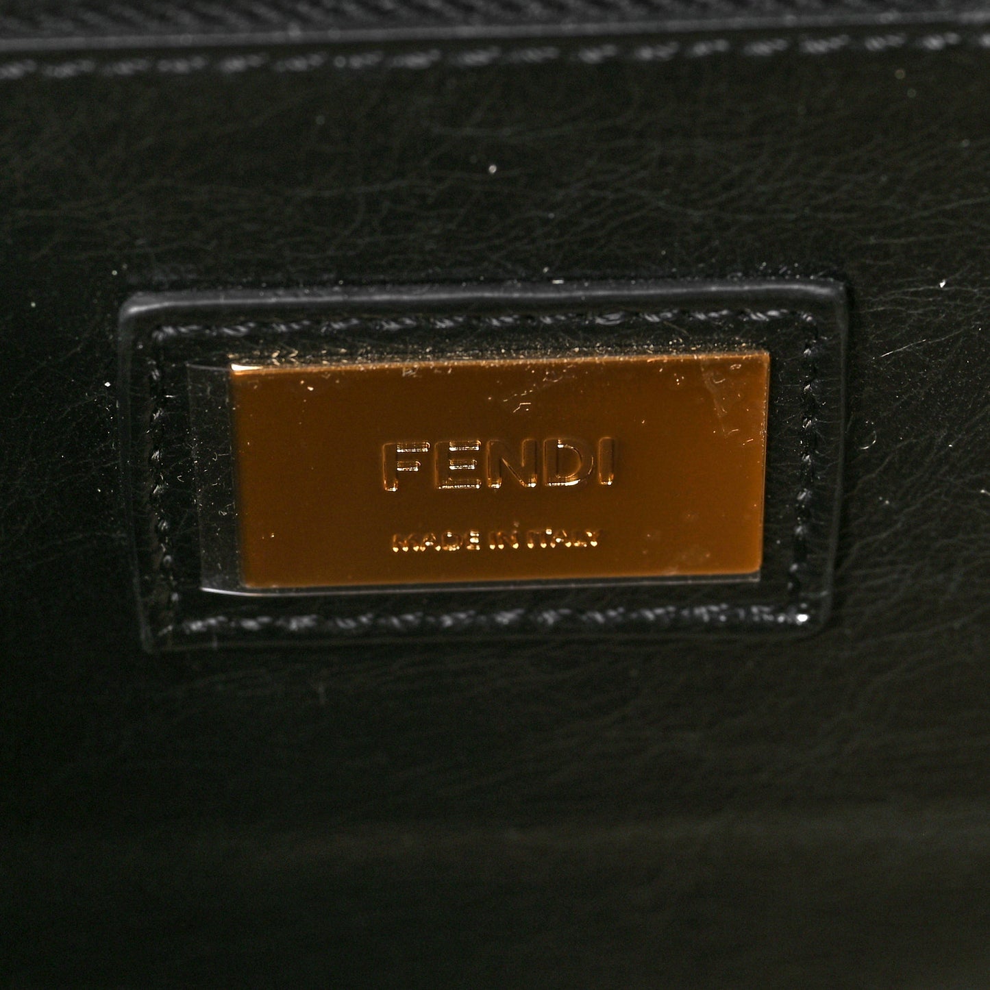 Agnello Old Shine Medium Peekaboo Iconic Satchel Black
