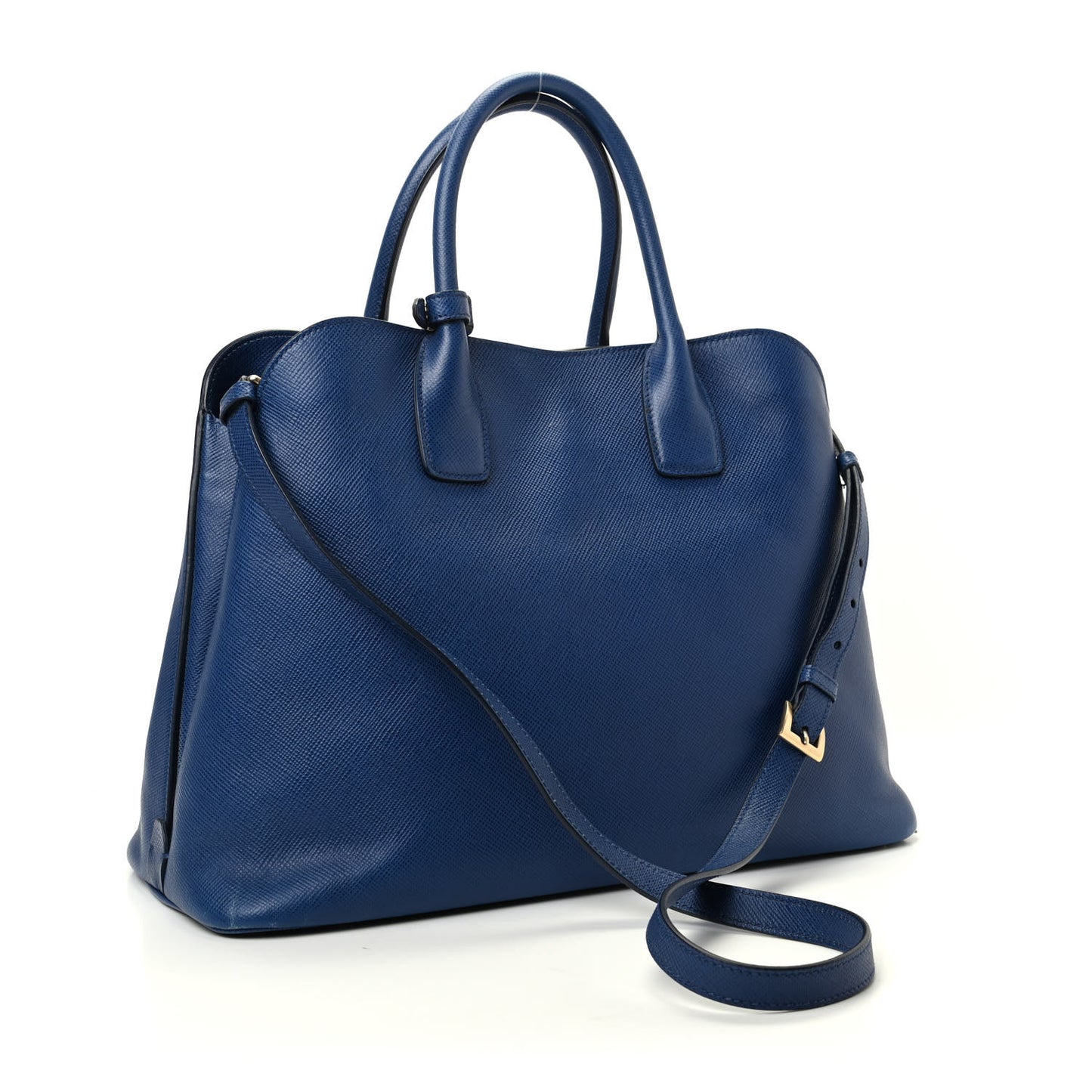 Saffiano Cuir Open Promenade Tote Bluette