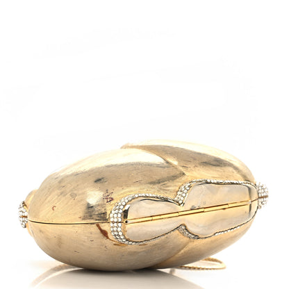 Judith Leiber Crystal Rabbit Minaudiere Case Gold Gold 5 of 14