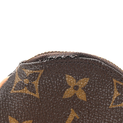 Louis Vuitton Monogram Round Coin Purse 7 of 9