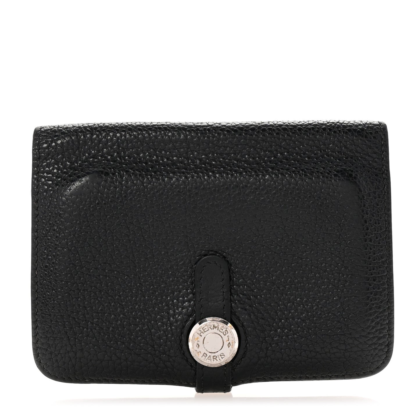 Togo Dogon Compact Wallet Black