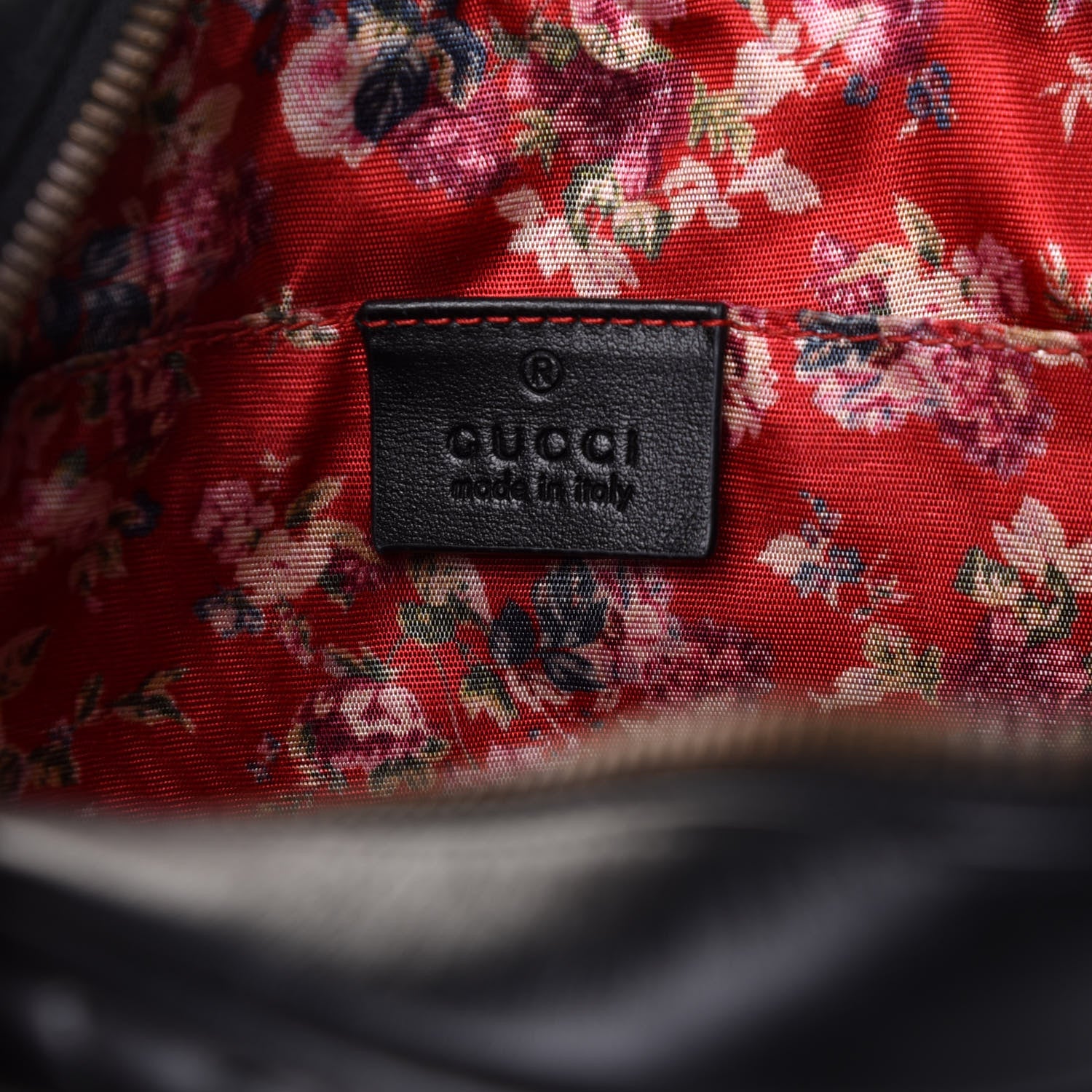 Gucci Calfskin Web Trapuntata Small GG Shoulder Bag Black 6 of 11
