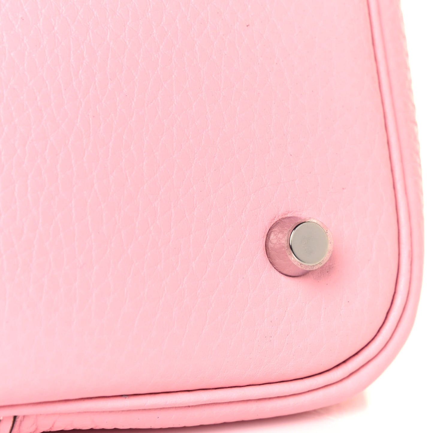 Taurillon Clemence Picotin Lock 22 MM Rose Sakura
