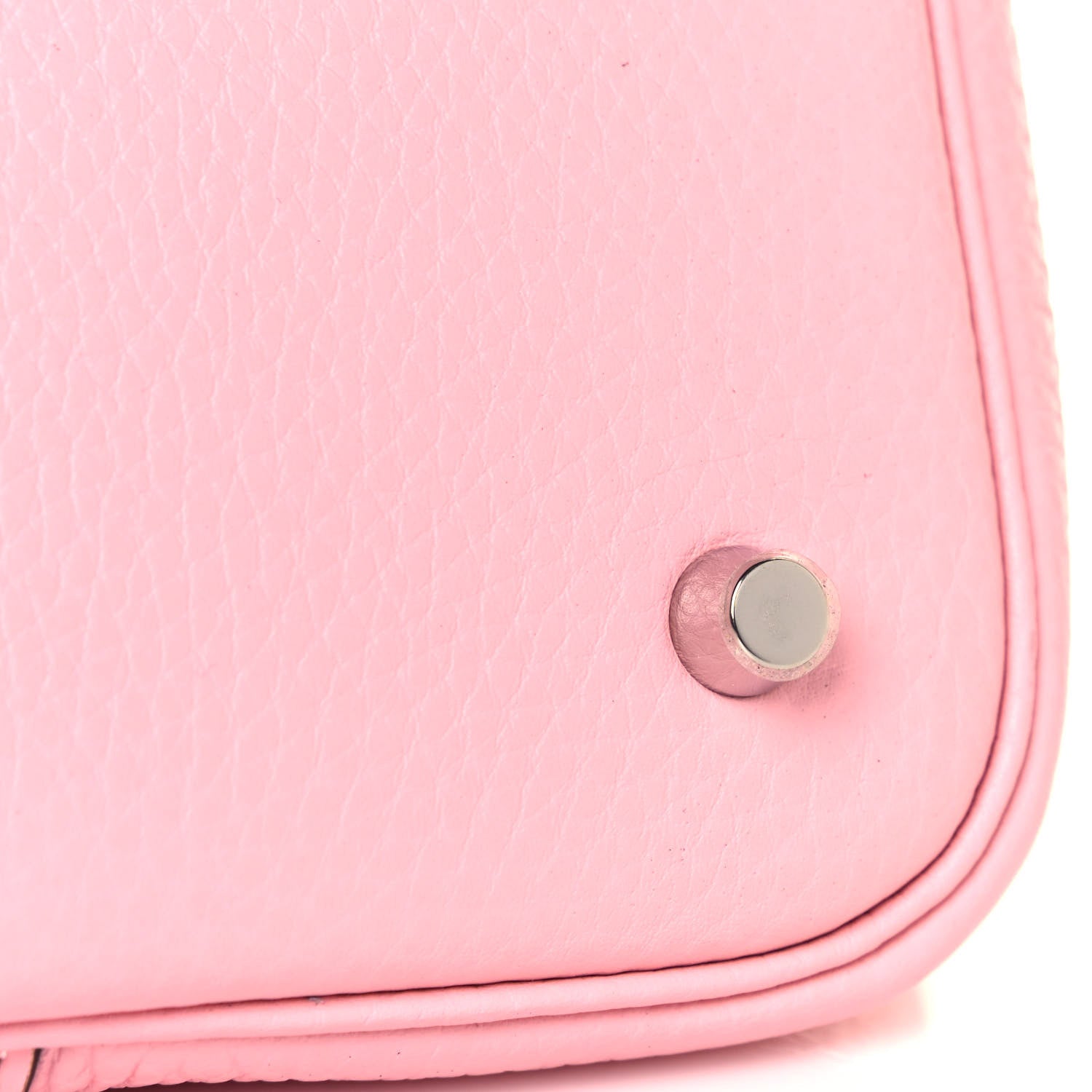 Hermes Taurillon Clemence Picotin Lock 22 MM Rose Sakura 12 of 13