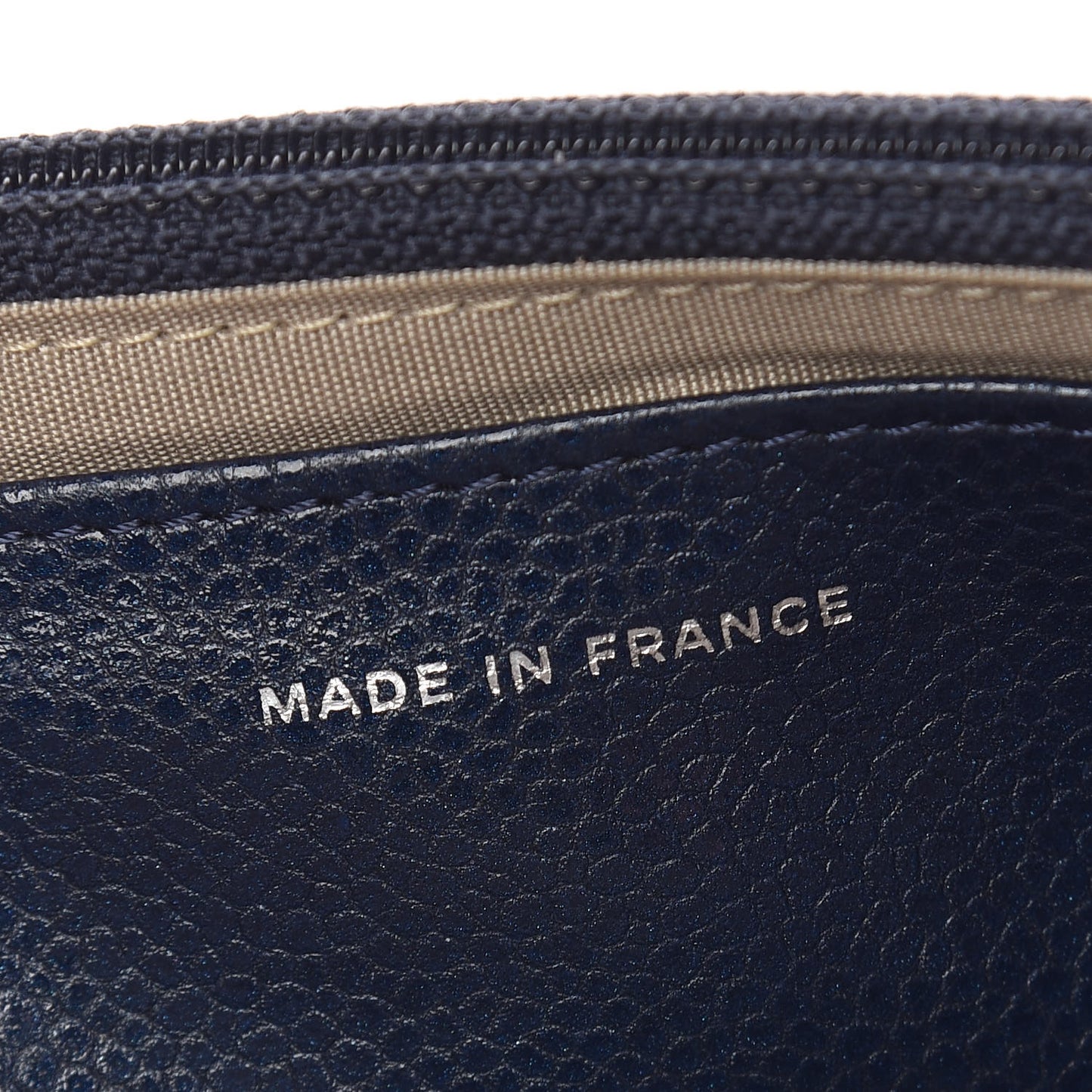 Caviar Half Moon Wallet On Chain WOC Navy