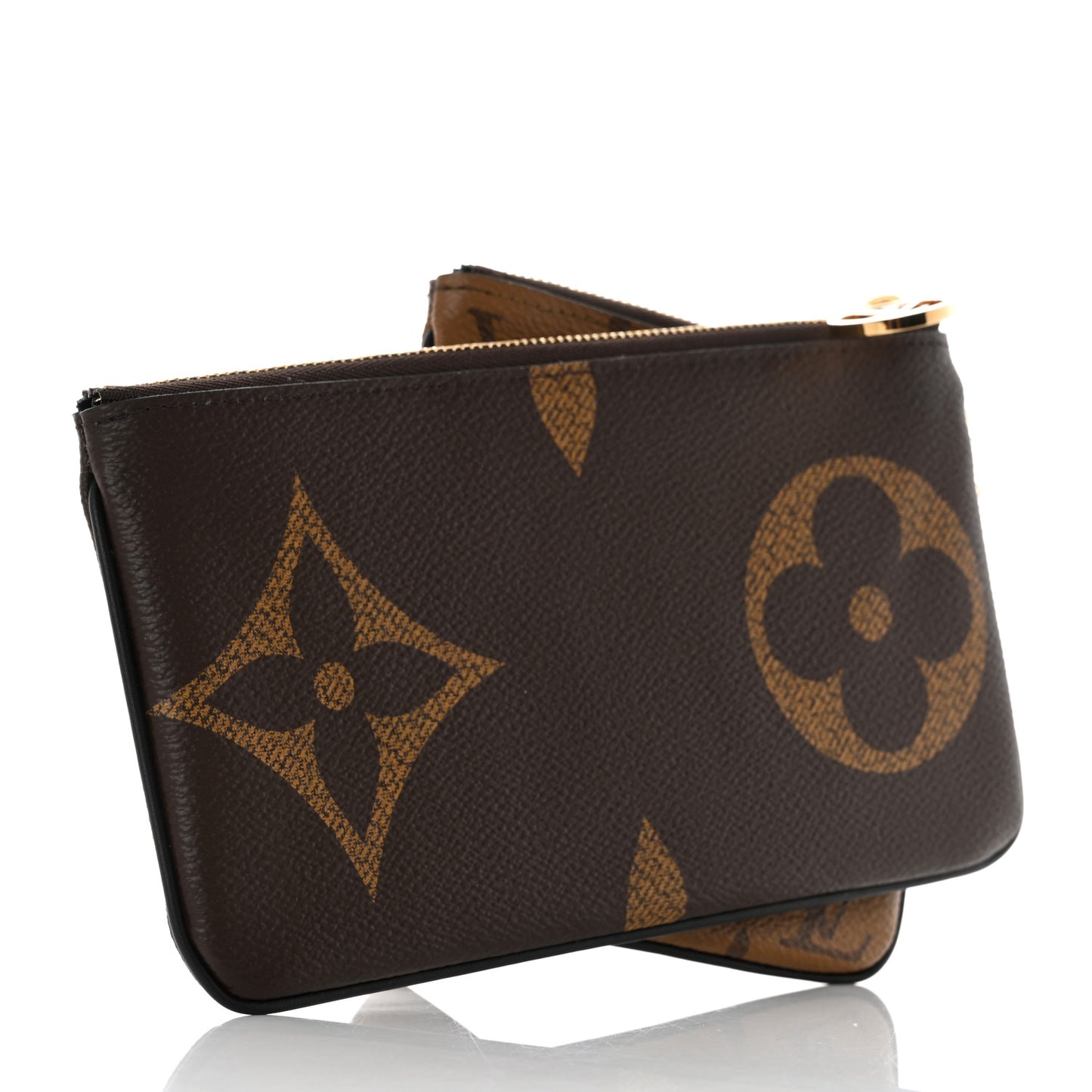 Reverse Monogram Giant Trio Pouch