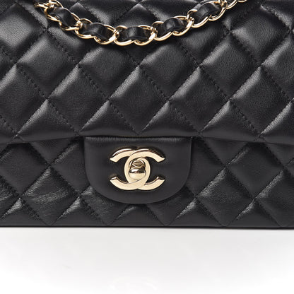 Chanel Lambskin Quilted Mini Rectangular Flap Black 10 of 10
