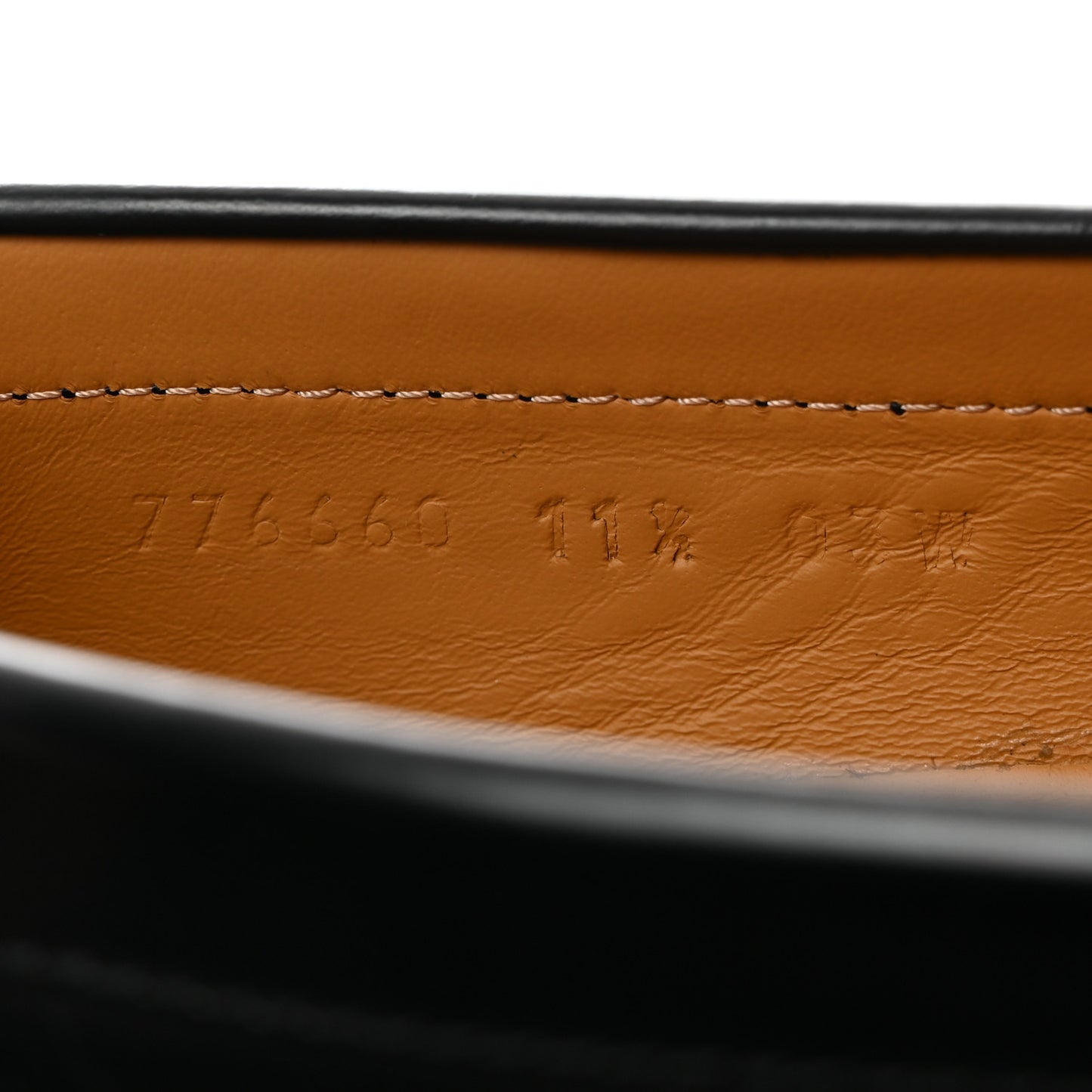 Calfskin Mens 1953 Horsebit Loafers 11.5 Black