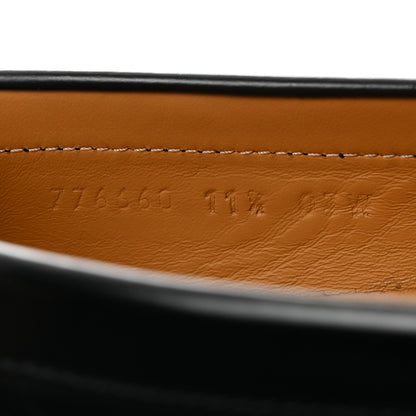 Gucci Calfskin Mens 1953 Horsebit Loafers 11.5 Black 7 of 9