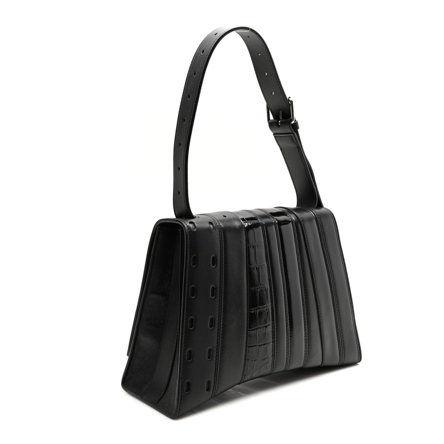 Balenciaga Multibelt Hourglass Top Handle Bag Black 3 of 10