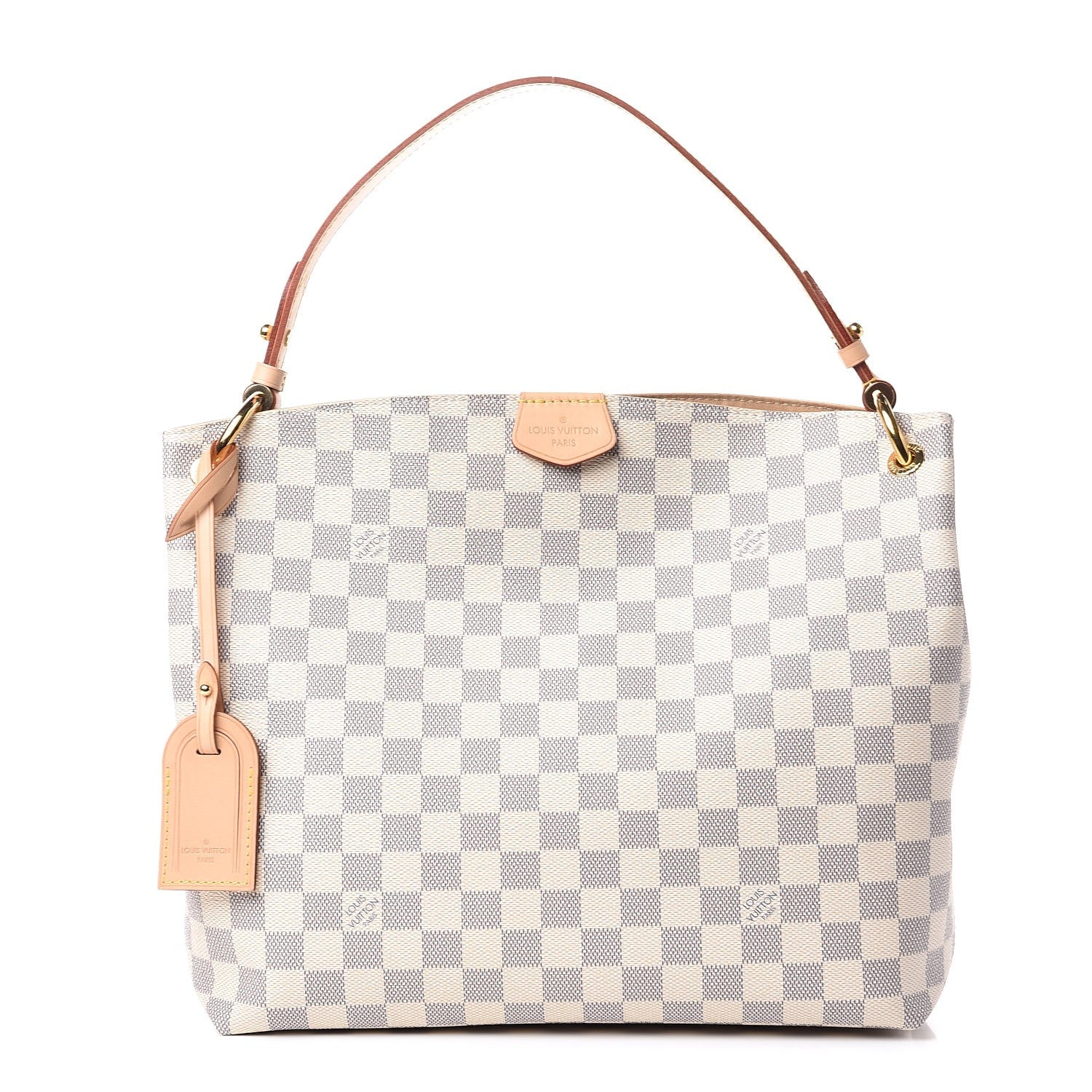 Louis Vuitton Damier Azur Graceful PM Beige 1 of 10