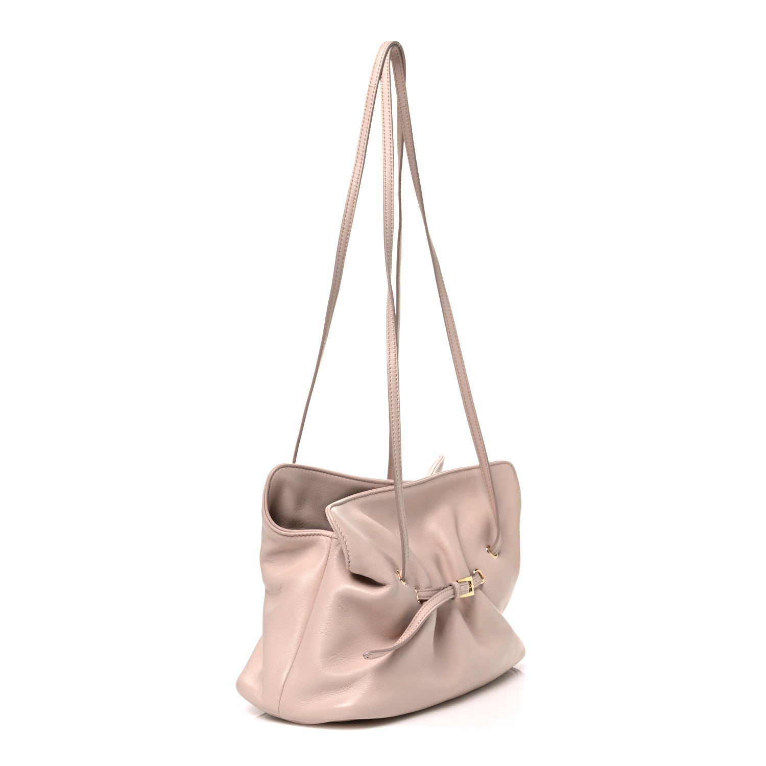 Prada Nappa Small Dada Shoulder Bag Cipria 3 of 9
