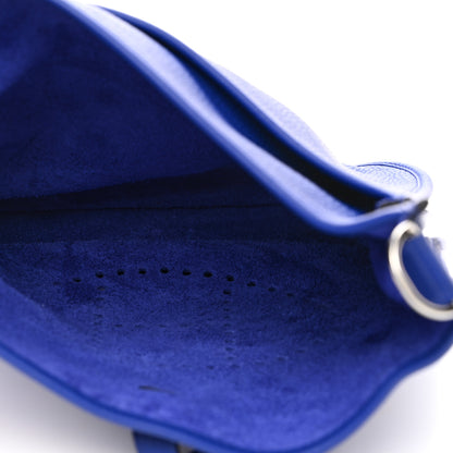 Hermes Amazone Evelyne III PM Bleu Electrique Black 5 of 11