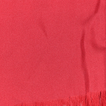 Gucci Silk Twill Lady Mix Long Scarf Red Pink 4 of 8
