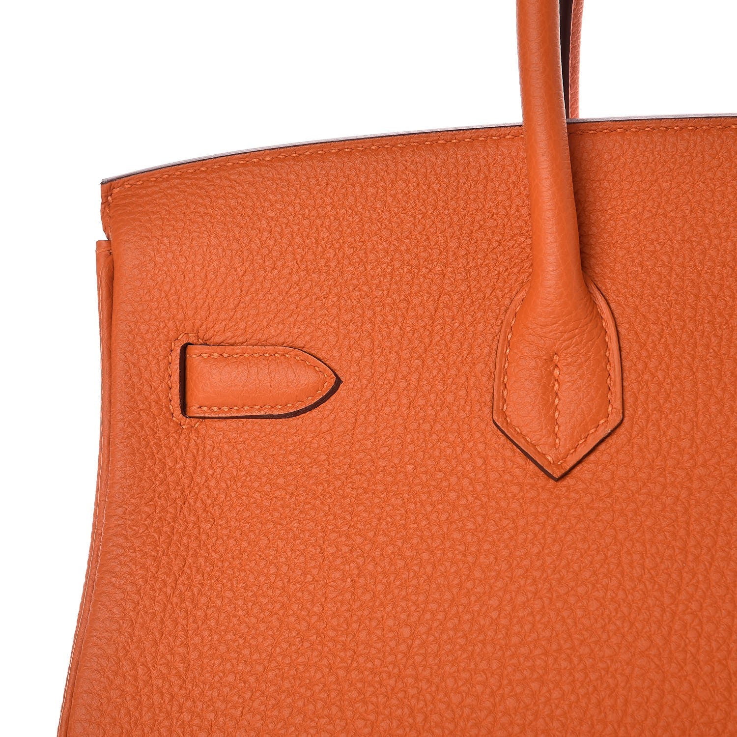 Hermes Togo Birkin 35 Orange 27 of 36