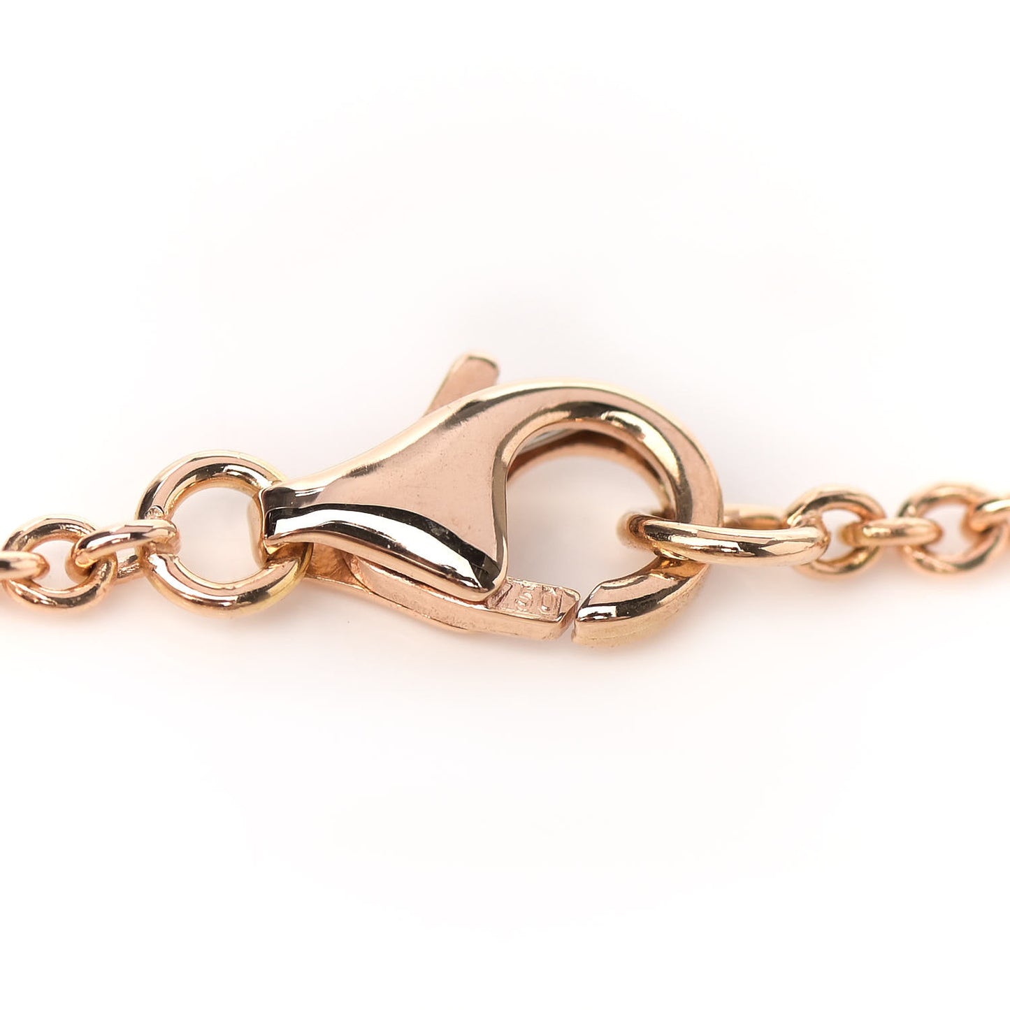 18K Pink Gold Interlocking LOVE Bracelet