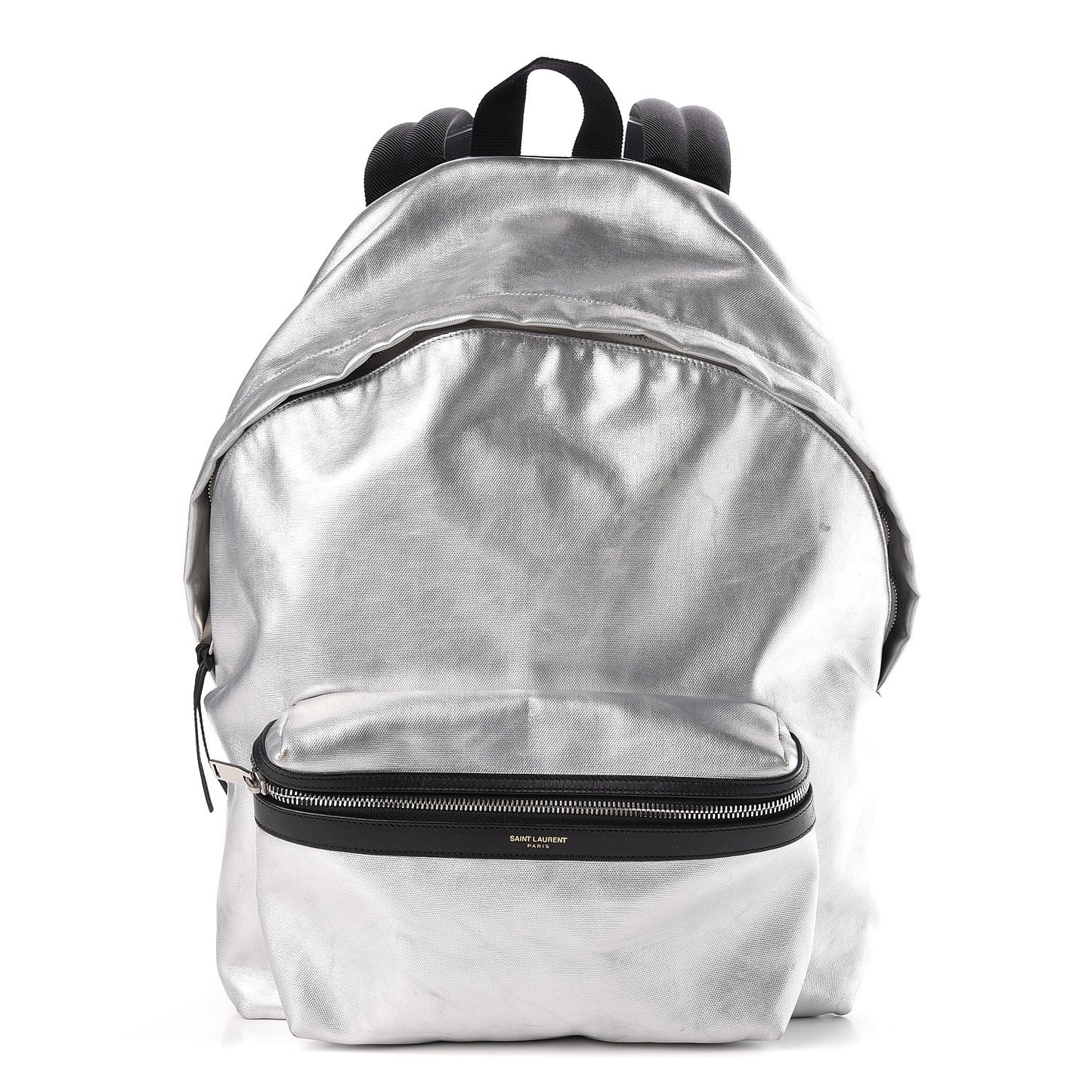 Nylon Metallic Hunting Backpack Silver