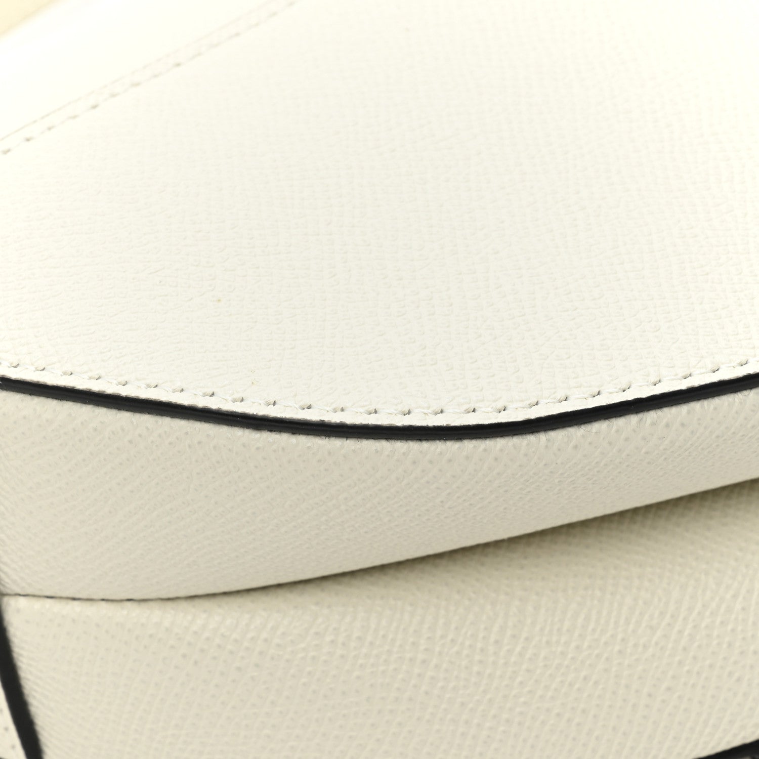 Christian Dior Grained Calfskin Saddle Bag Latte 11 of 12