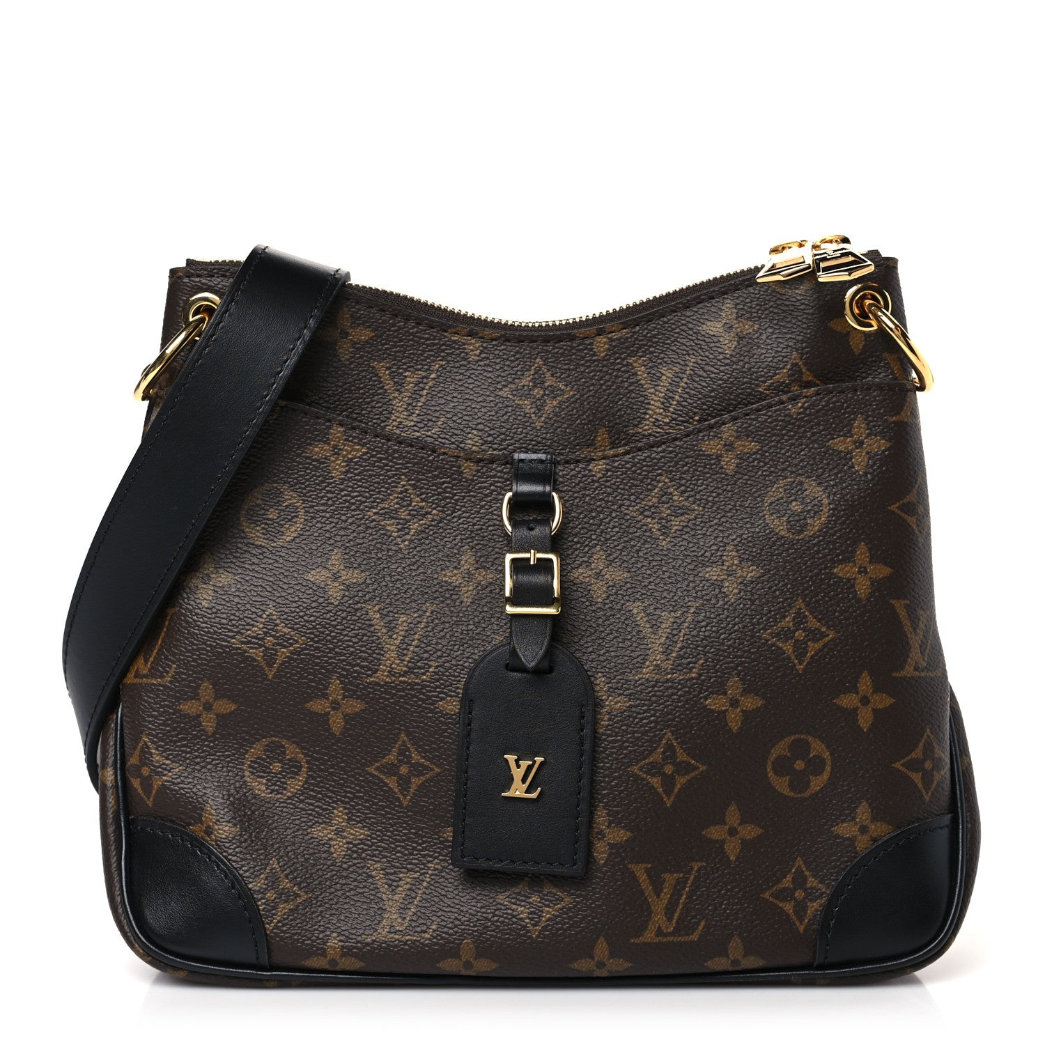 Louis Vuitton Monogram Odeon PM Black 1 of 8