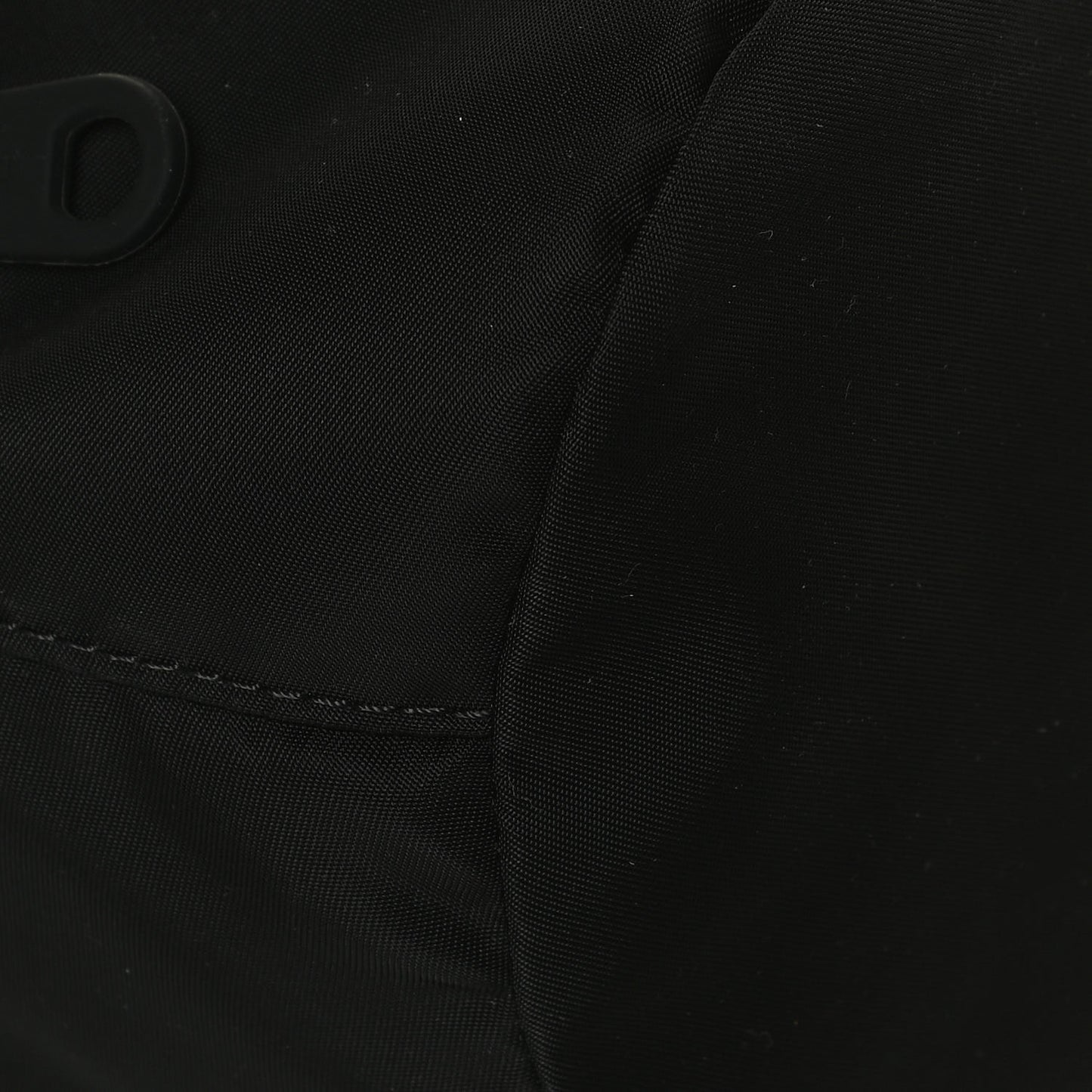 Econyl Logo Print Drawcord Pouch Black
