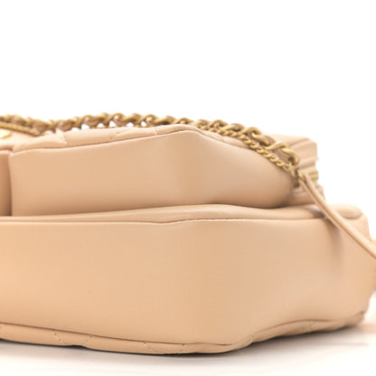 Chanel Calfskin Quilted Small Camera Case Beige 9 of 9
