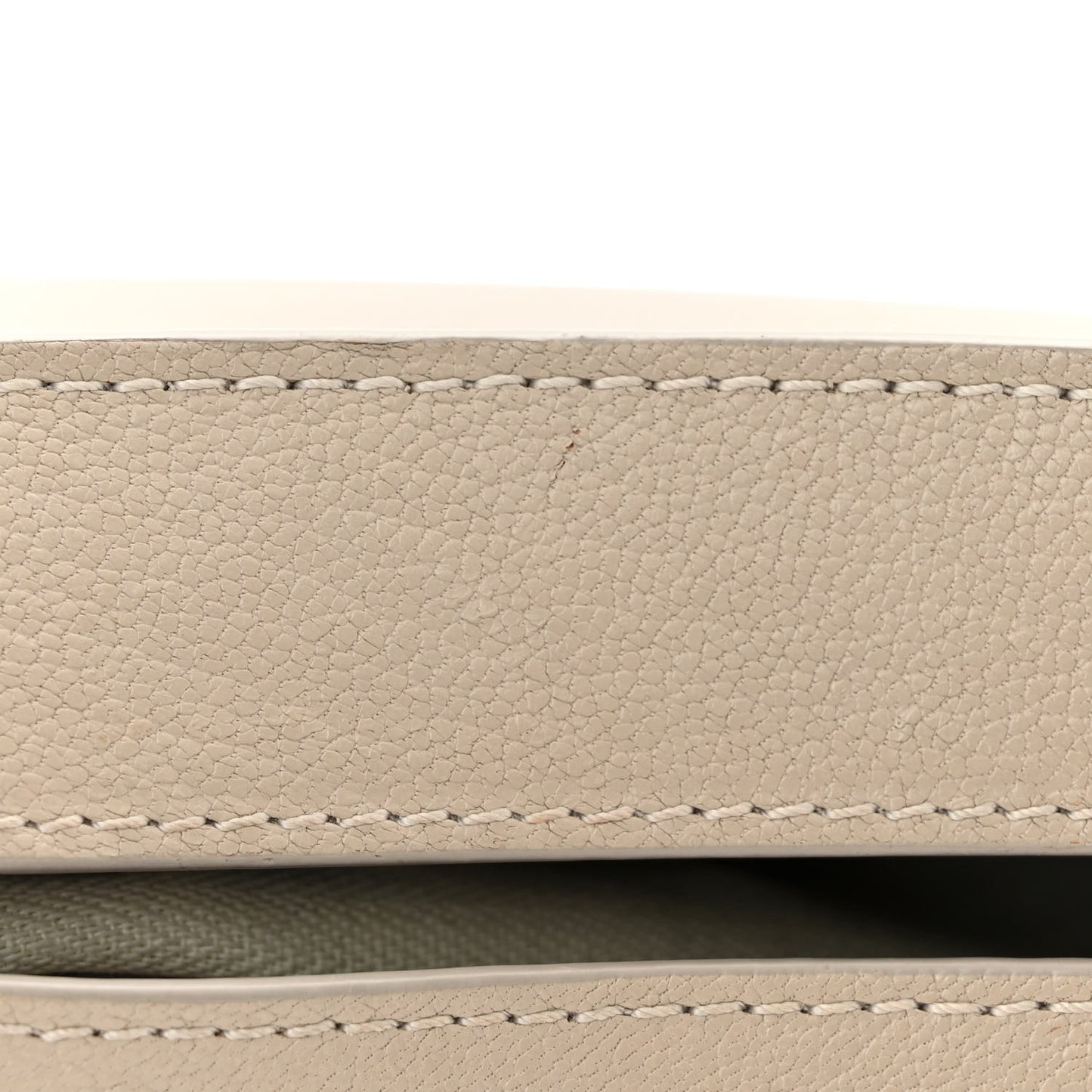 Satin Calfskin Jacquard Small Luna Bag Oat