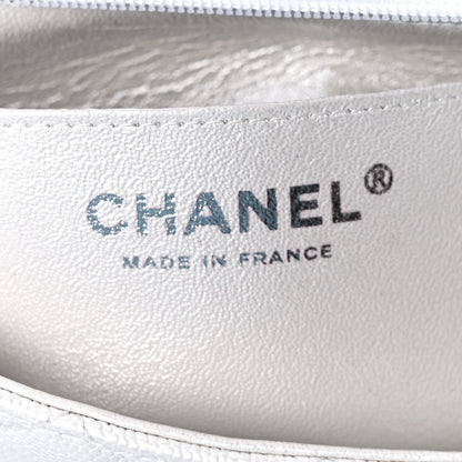 Chanel Iridescent Caviar Quilted Mini Top Handle Rectangular Flap White 7 of 13