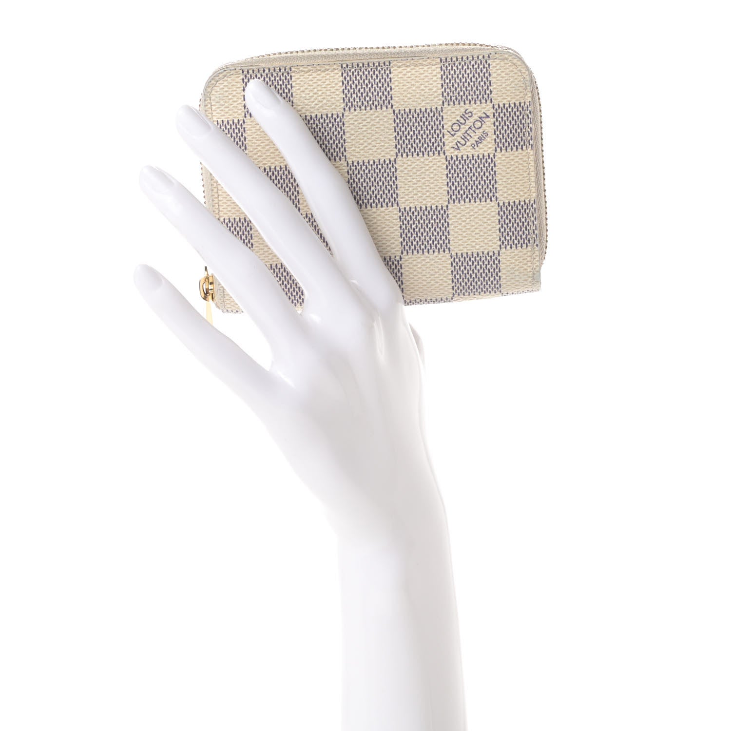 Louis Vuitton Damier Azur Zippy Coin Purse 2 of 8