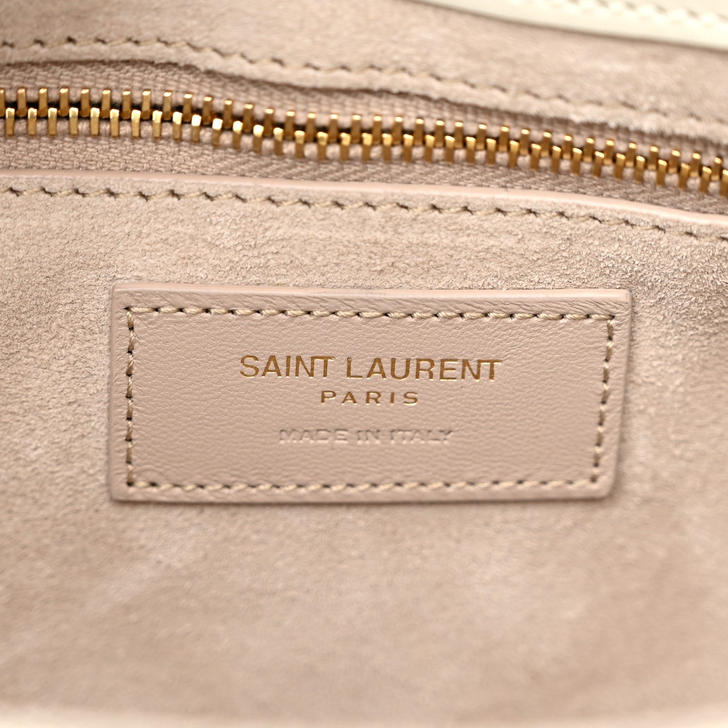 Saint Laurent Smooth Calfskin Le 5 A 7 Hobo Crema Soft 6 of 10