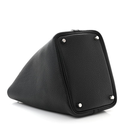Hermes Taurillon Clemence Picotin Lock 18 PM Black 4 of 11