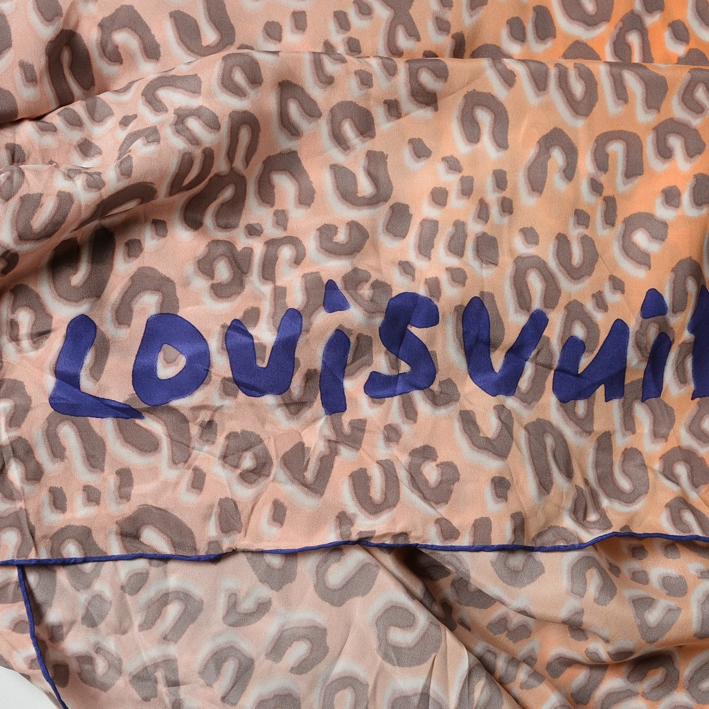 Silk Giant Leopard Square Scarf